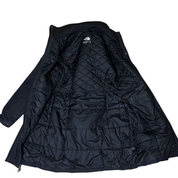 The North Face Hyvent Insulated Parka Jacket Black Women’s Medium - Picture 7 of 8